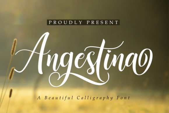 Angestina: A Handwritten Font of Charm and Elegance