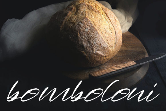 Bomboloni: Where Playful Warmth Meets Refined Handwriting