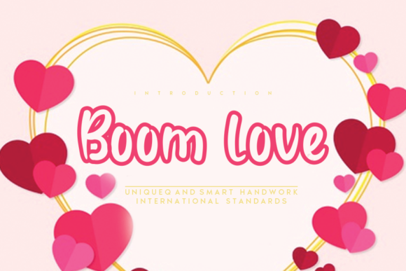 Boom Love: Integrating a Refined Handwritten Font into Your Creative Process