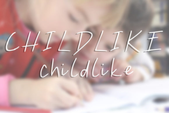 Childlike: A Quirky Handwritten Font That Finds Its Place Almost Anywhere