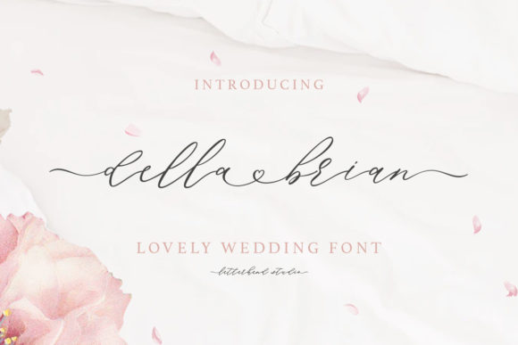 Della Brian: A Handwritten Font That Balances Charm with Sophistication