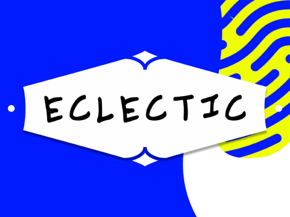 Eclectic: A Handwritten Font That Adapts to Any Creative Vision