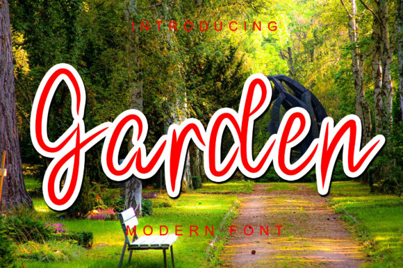 Garden: Romantic Calligraphy for Designers