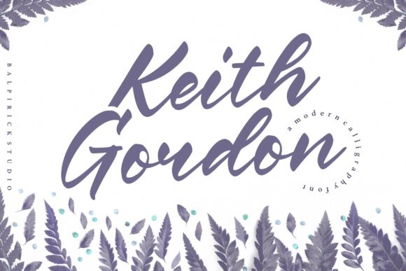 Keith Gordon: The Handwritten Typeface That Brings Quiet Charm to Everyday Design