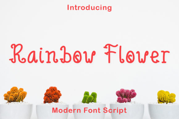 Rainbow Flower: What to Know Before Using This Playful Handwritten Font