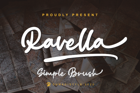 Ravella: The Flowing Handwritten Font That Brings Quiet Elegance to Every Project