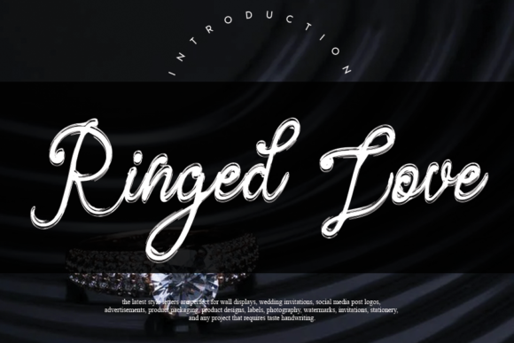 Ringed Love: The Handwritten Font That Keeps Your Designs From Looking Mass-Produced