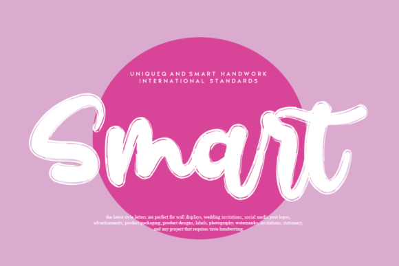 Smart: A Sweet, Round Handwritten Font That Brings Designs to Life