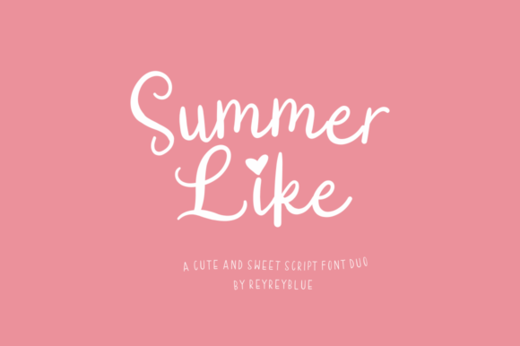 Summer Like: A Flowing Handwritten Font Worth Using