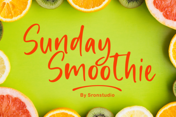 Sunday Smoothie: The Delicate Handwritten Font Bringing Ideas to Life