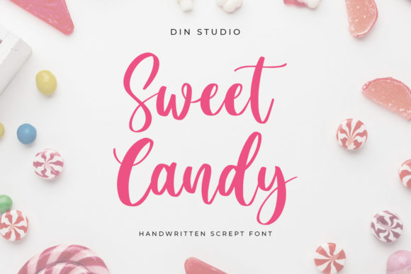 Sweet Candy: A Romantic Handwritten Font That Captivates and Connects
