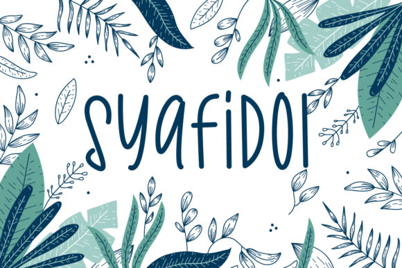 Syafidol: A Handwritten Font That Brings Warmth to Your Creative Projects