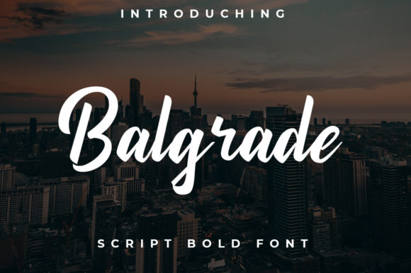 The Art of Expressive Typography with Balgrade