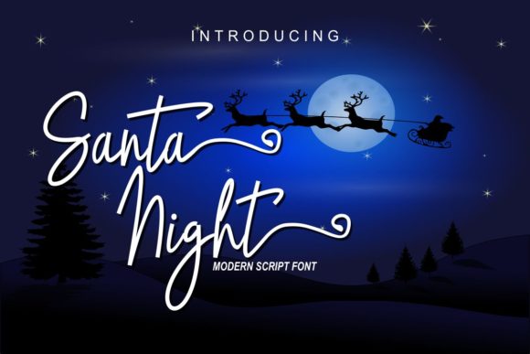Understanding Santa Night: A Sweet Calligraphy Typeface for Thoughtful Design Choices
