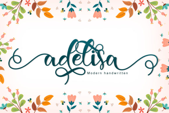 What Makes Adelisa a Standout Choice for Romantic Handwritten Typography